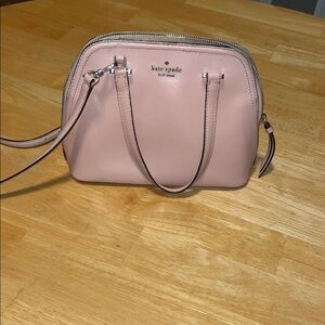 Kate Spade Dual Way Purse Crossbody and Clutch in Light Pink